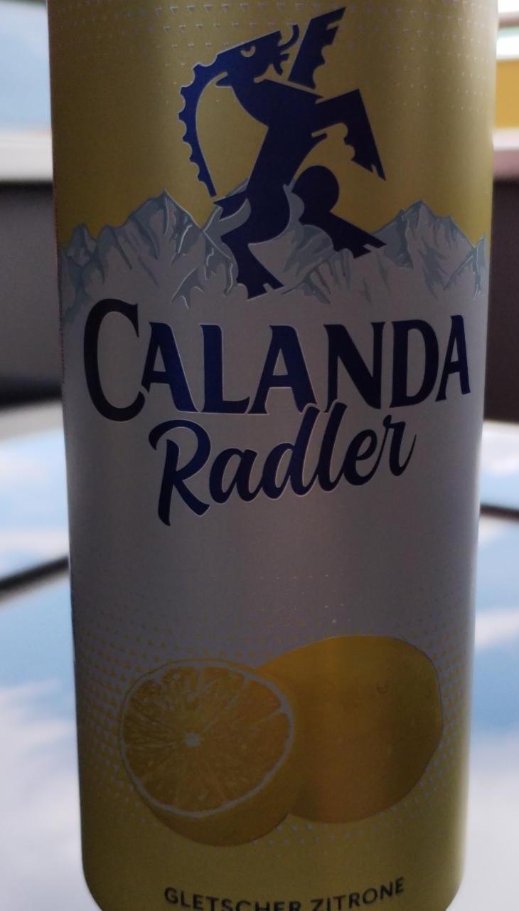 Fotografie - Radler Gletscher Zitrone Calanda