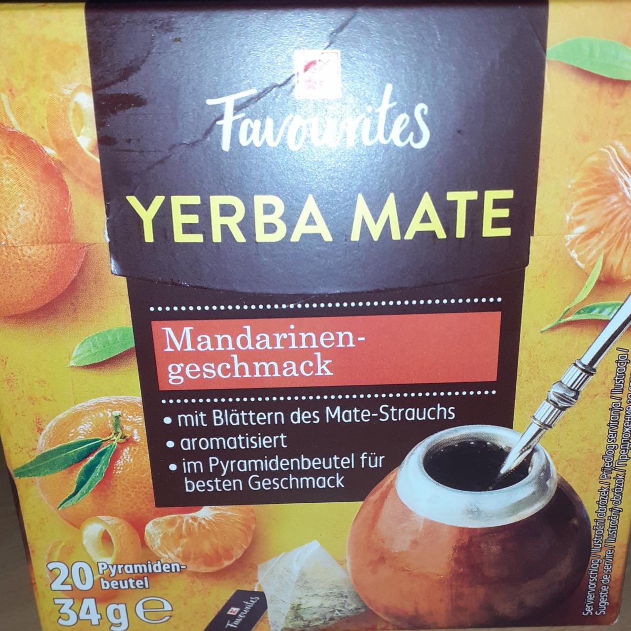 Fotografie - Yerba Mate Mandarinen-geschmack K-Favourites