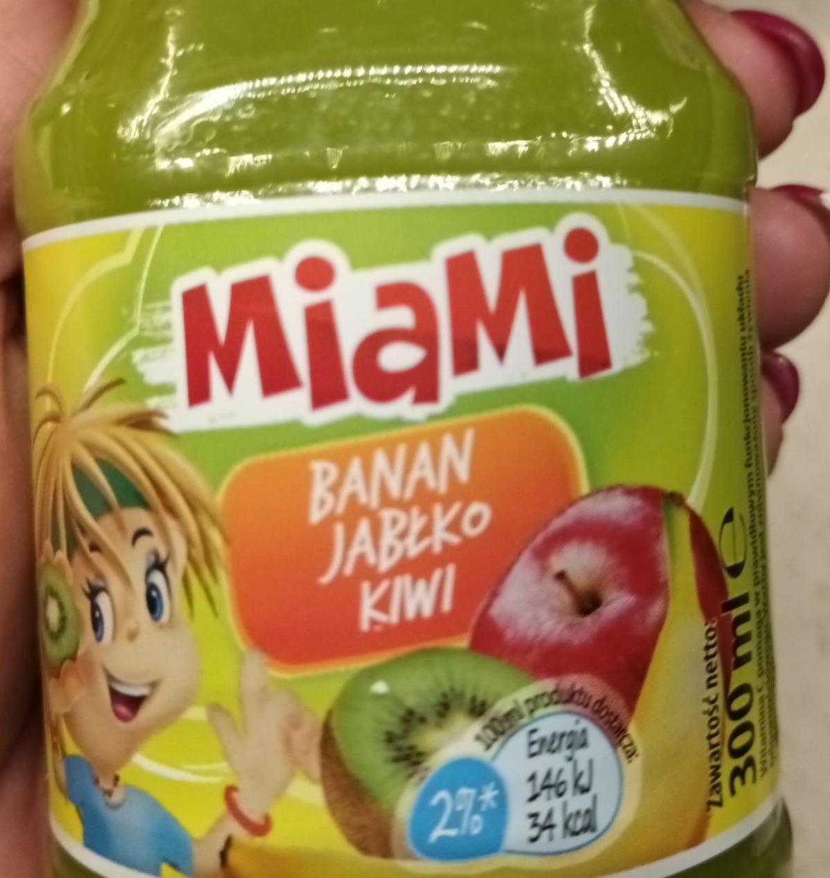 Fotografie - Banan Jabłko Kiwi Miami