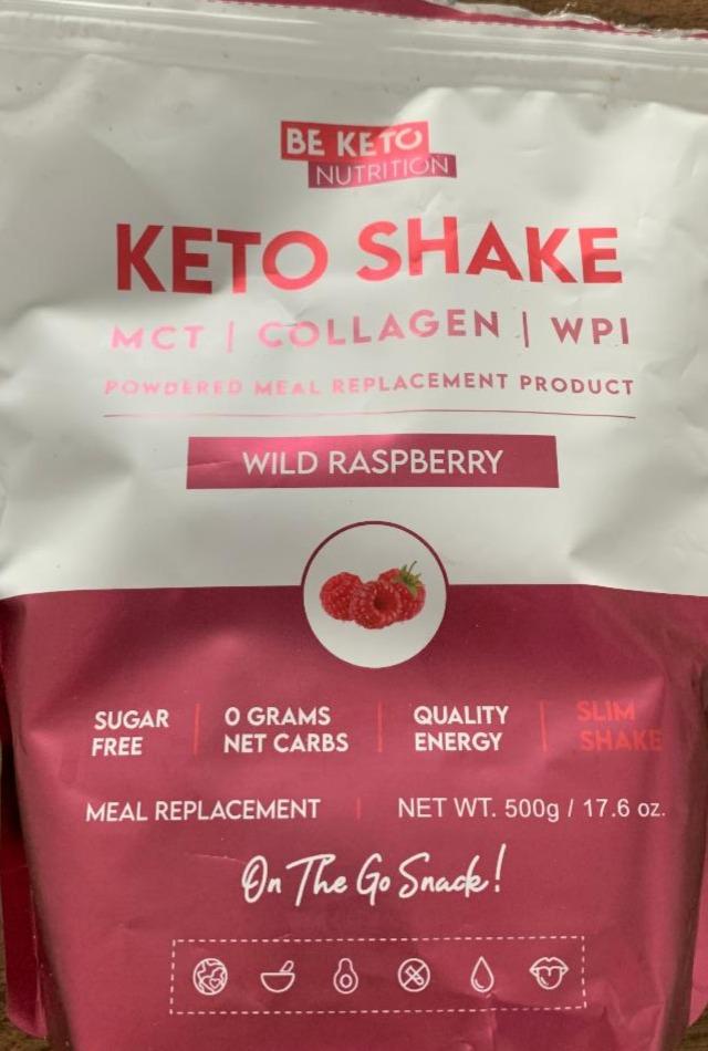 Fotografie - Keto Shake Wild Raspberry Be keto