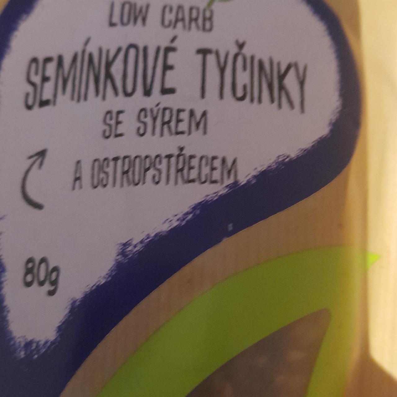 Fotografie - Low carb Semínkové tyčinky se sýrem a ostropestřecem iPlody