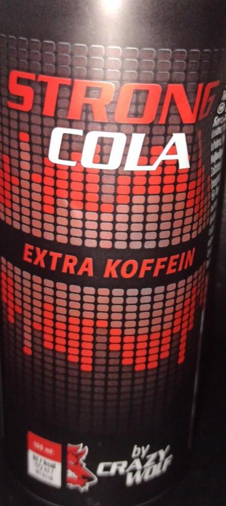 Fotografie - Strong cola extra koffein by Crazy Wolf