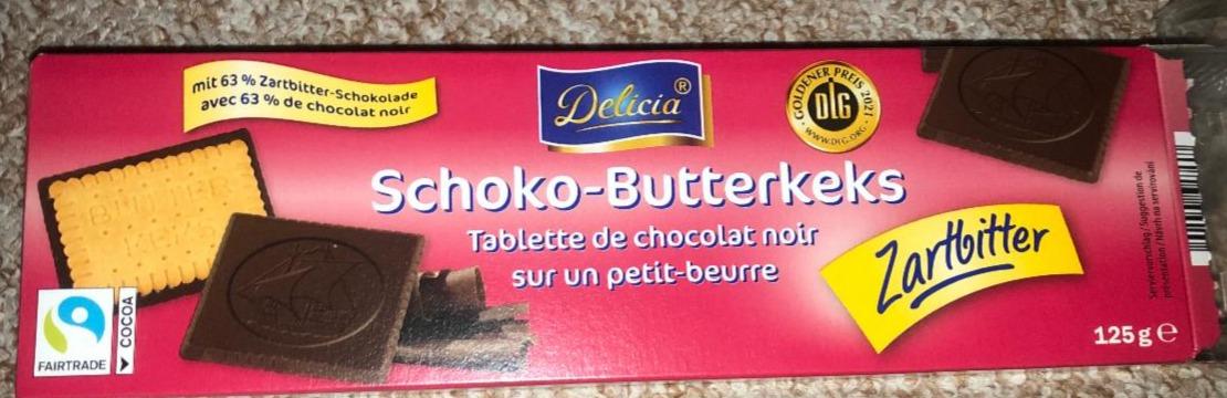 Fotografie - Schoko-Butterkeks Zartbitter Delicia