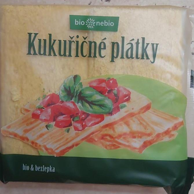 Fotografie - Bio Kukuřičné plátky Bio nebio