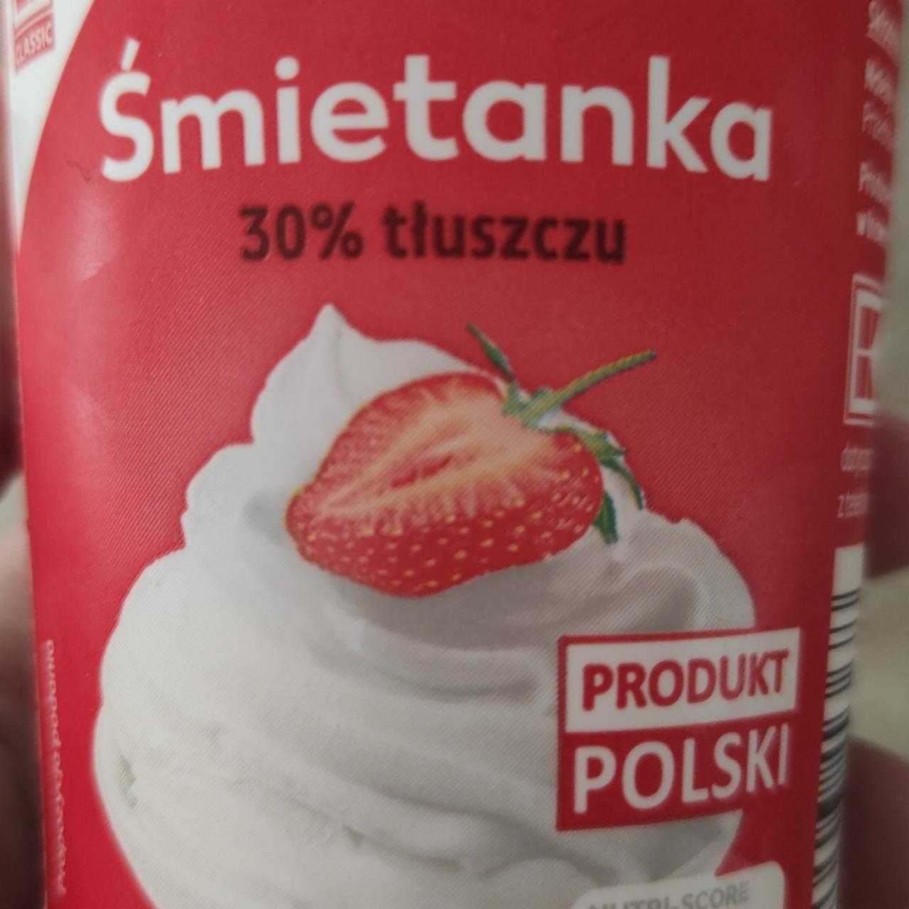 Fotografie - Śmietanka 30% tłuszczu K-Classic