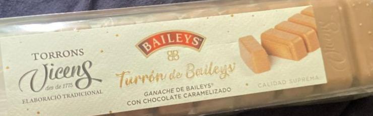 Fotografie - Turrón de baileys torrons vicens Baileys