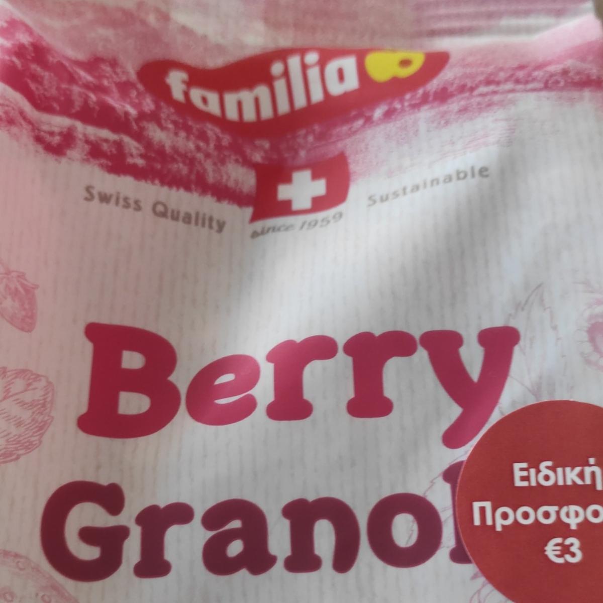 Fotografie - Berry Granola Familia