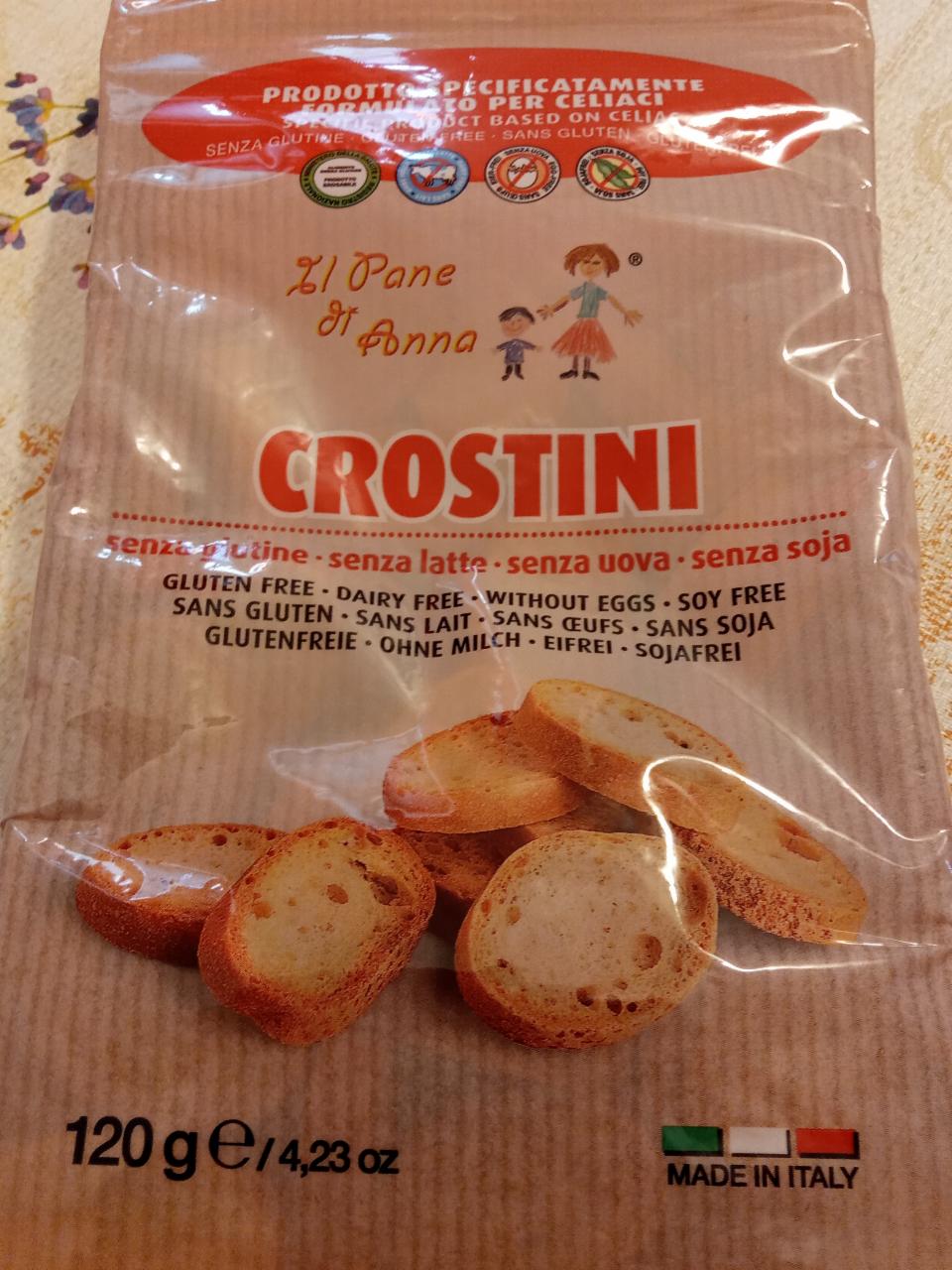 Fotografie - Crostini senza glutine Il Pane di Anna