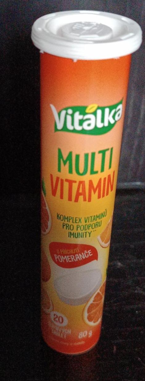 Fotografie - Multivitamín s příchutí pomeranče Vitalka