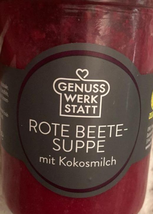 Fotografie - Rote Beete Suppe Genuss