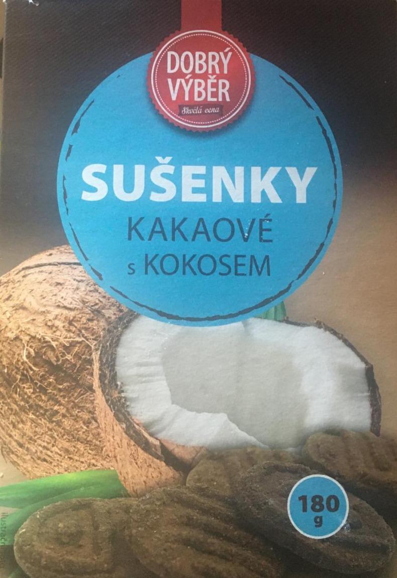 Fotografie - Sušenky Kakaové s kokosem Dobrý výběr