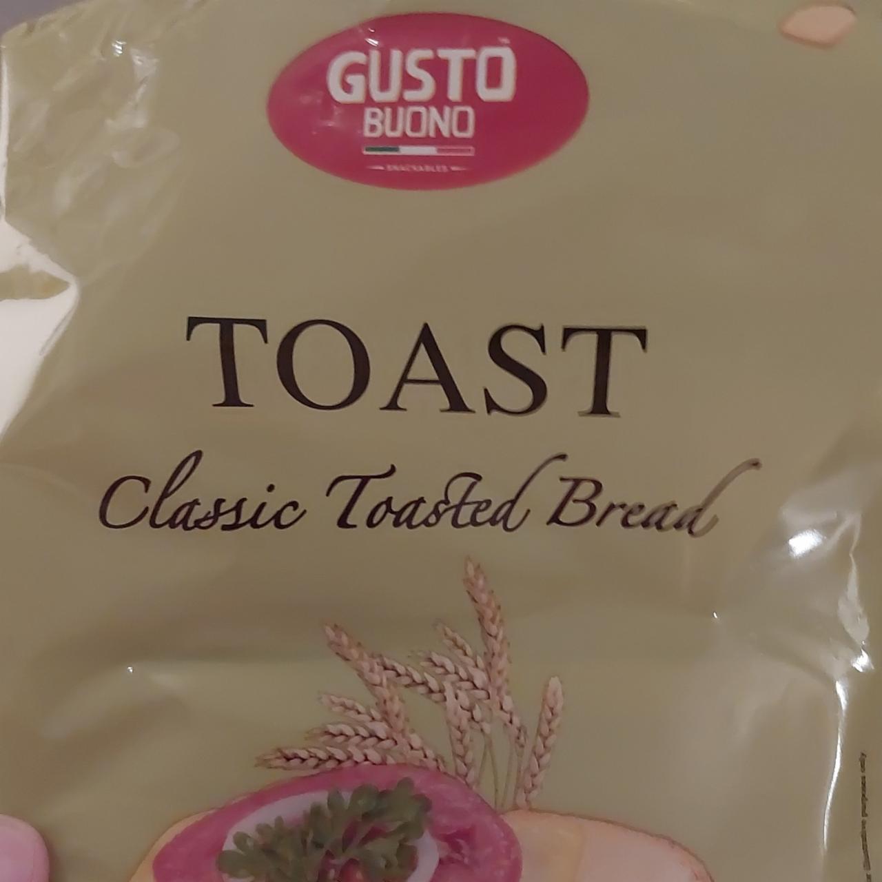 Fotografie - Toast classic toasted bread Gusto Buono