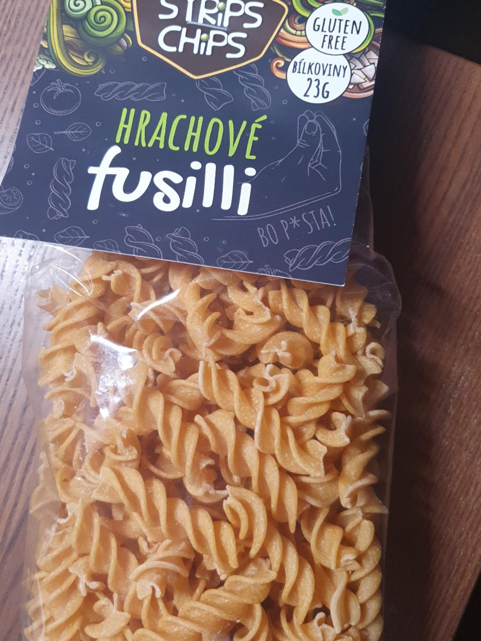 Fotografie - Hrachové fusilli STRiPS CHiPS