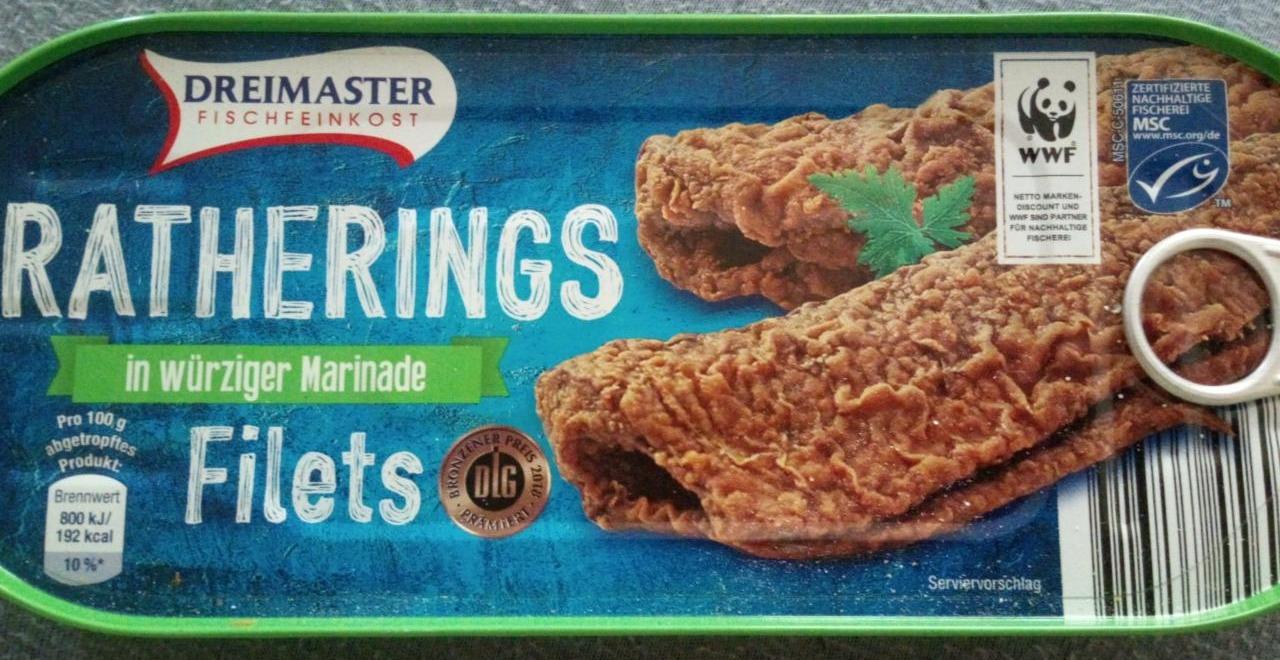 Fotografie - Bratherings Filets in würziger Marinade Dreimaster