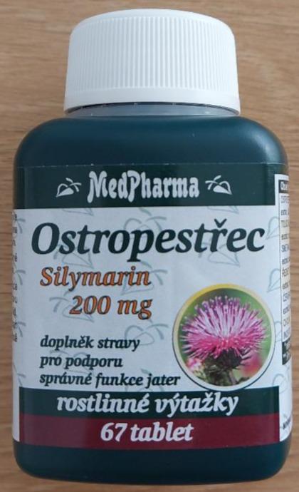 Fotografie - Ostropestřec MedPharma 67 tablet