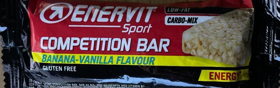 Fotografie - Competition bar banana-vanilla flavour Enervit