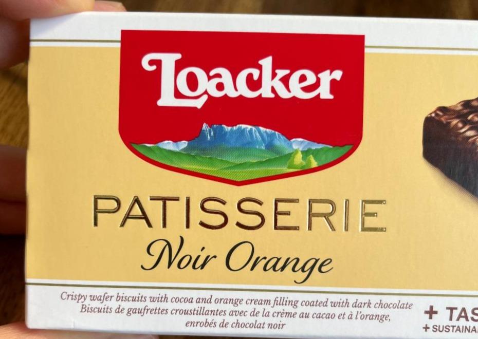 Fotografie - Patisserie Noir Orange Loacker