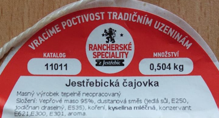 Fotografie - Jestřebická čajovka Rancherské speciality z Jestřebic