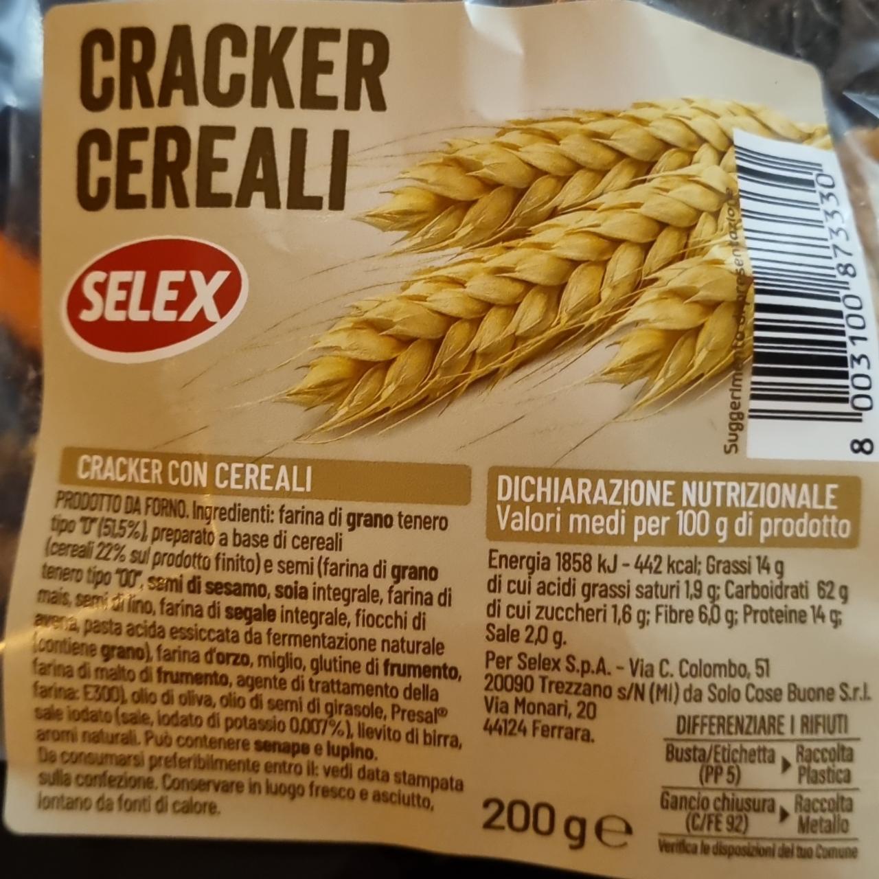 Fotografie - Cracker cereali Selex