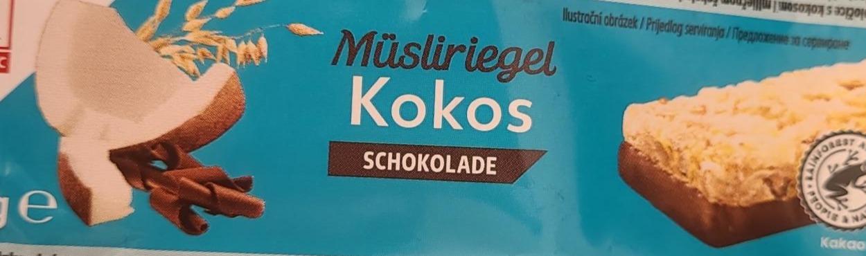 Fotografie - Müsliriegel kokos schokolade K-Classic