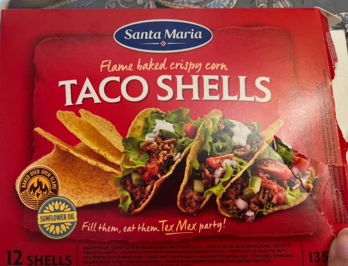 Fotografie - Tex mex Santa Maria Taco shells