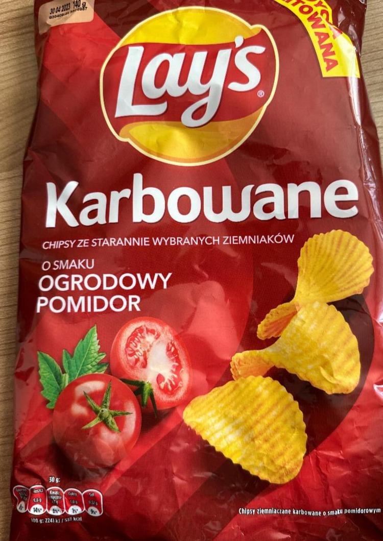 Fotografie - Karbowane o smaku Ogrodowy Pomidor Lay's