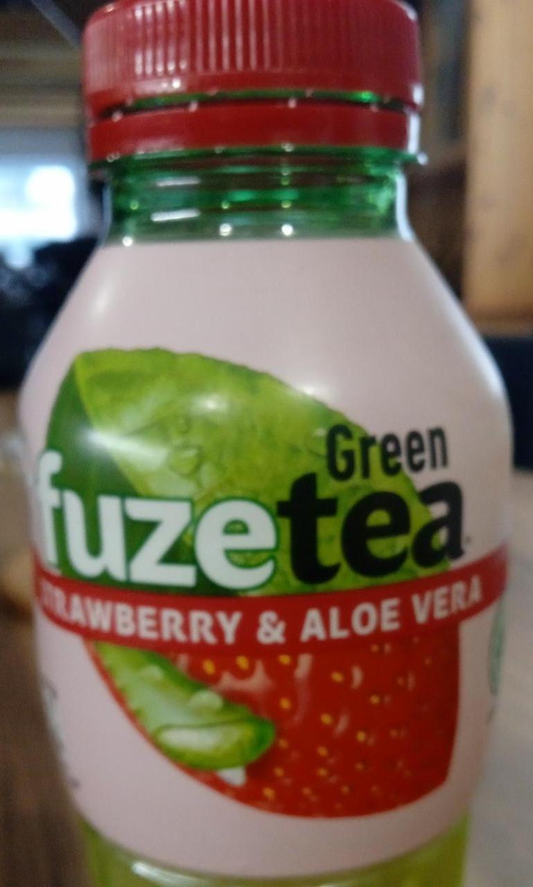 Fotografie - Green strawberry & aloe vera Fuzetea