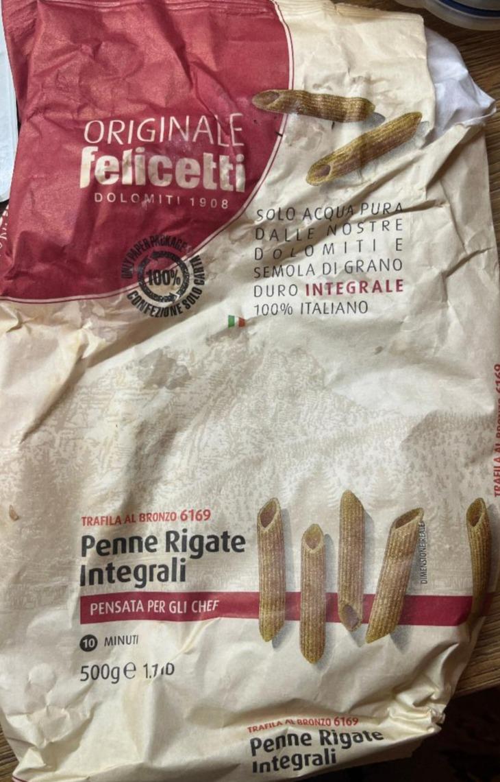 Fotografie - Penne Rigate Integrali Felicetti