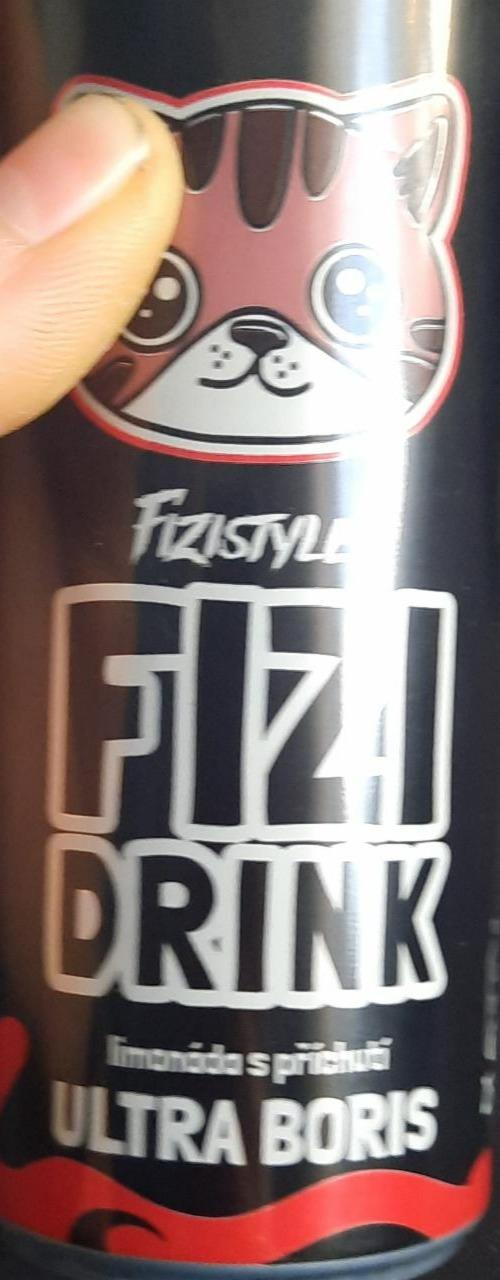 Fotografie - Fizi drink limonáda s příchutí Ultra Boris Fizistyle