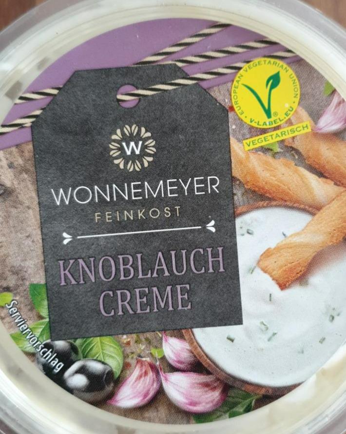 Fotografie - Knoblauch Creme Wonnemeyer