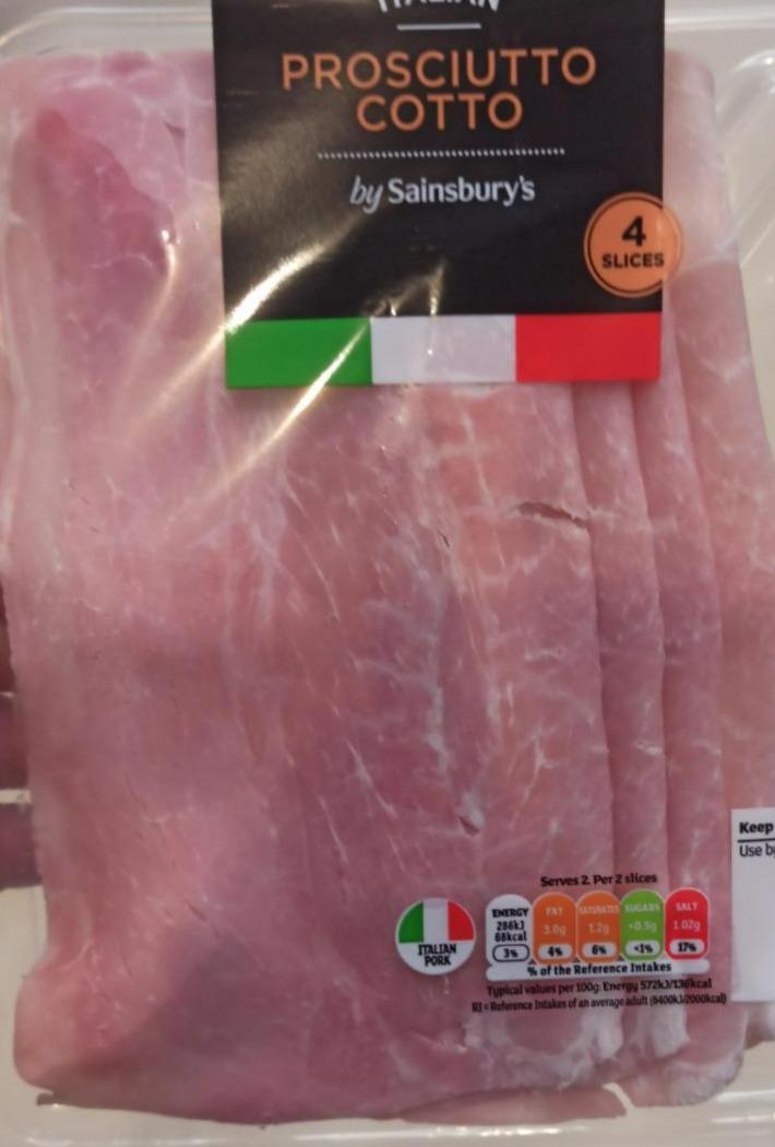 Fotografie - Italian Prosciutto cotto by Sainsbury's