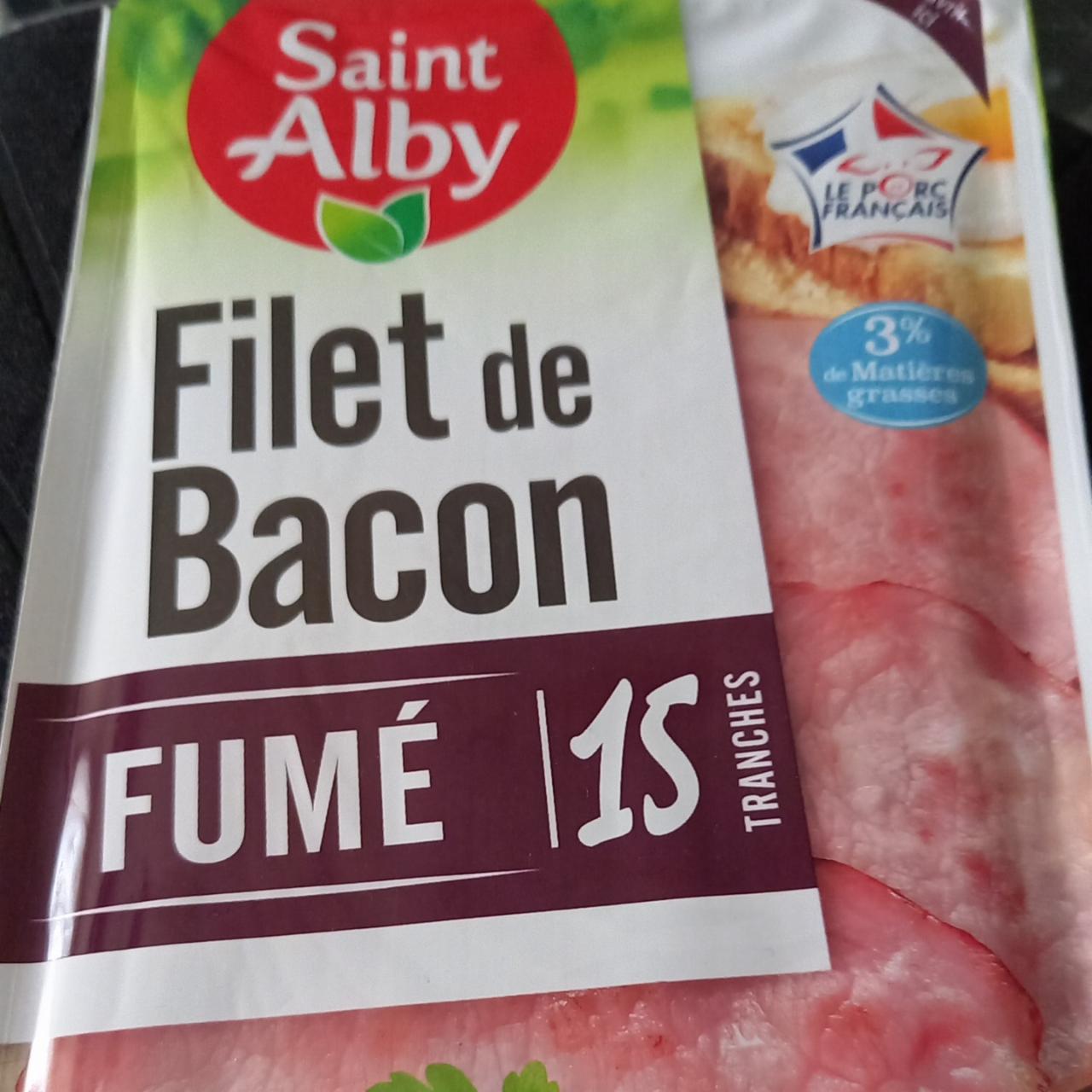 Fotografie - Filet de Bacon Saint Alby