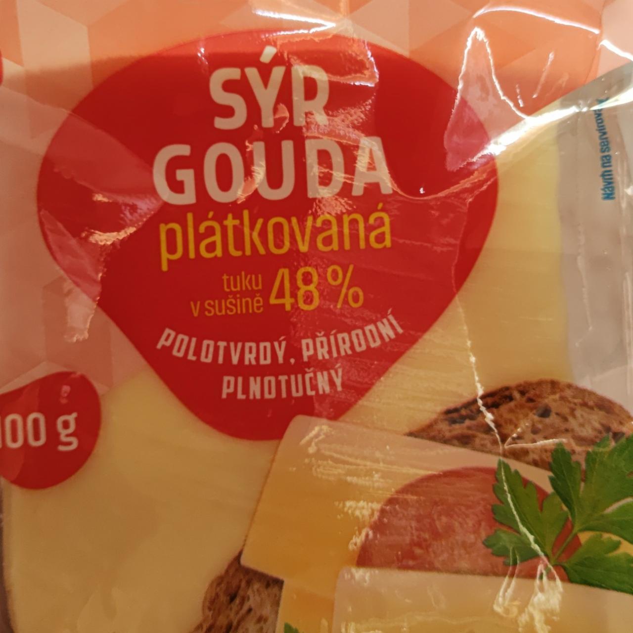 Fotografie - Gouda plátkový sýr Ranko