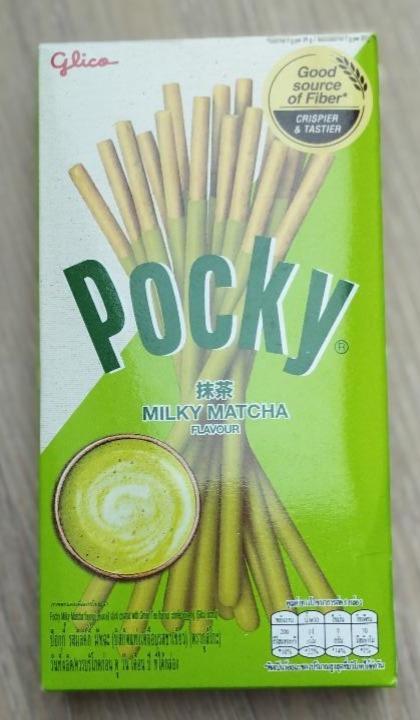 Fotografie - Pocky Milky Matcha Glico