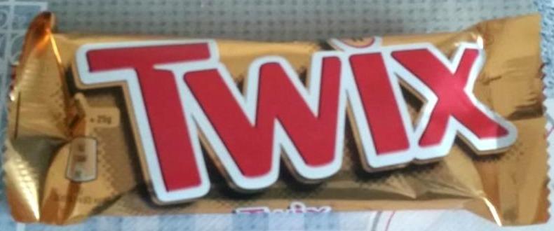 Fotografie - Twix tyčinka