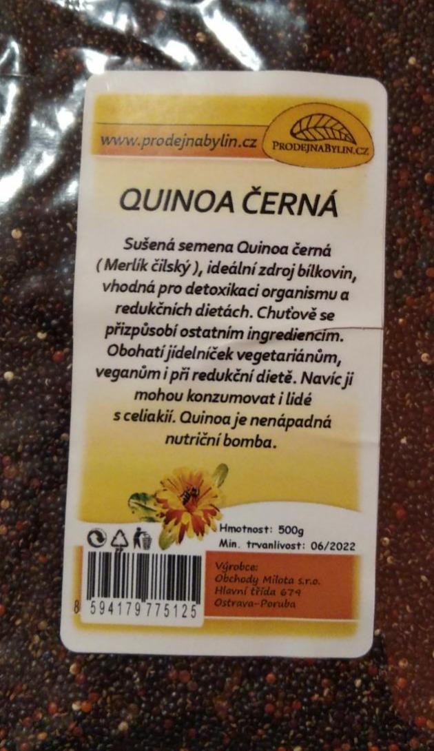 Fotografie - Quinoa černá Milota