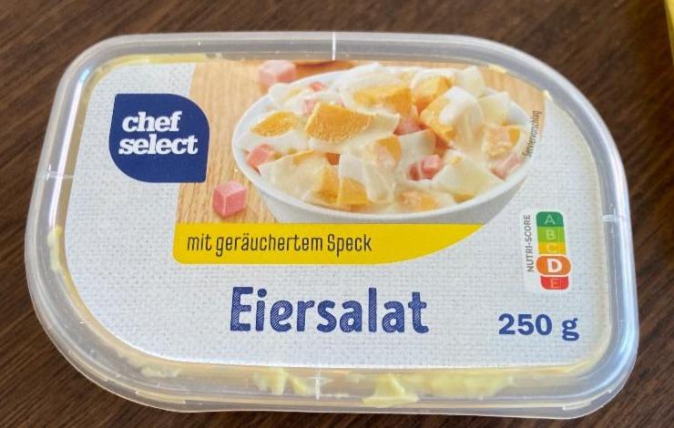 Fotografie - Eiersalat mit geräucherter Speck Chef Select