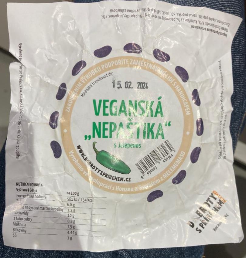 Fotografie - Veganská nepaštika s jalapeňos Dobroty s příběhem