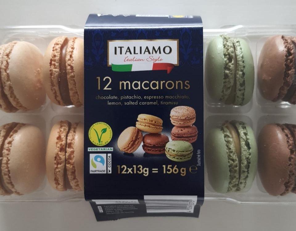 Fotografie - 12 macarons Italiamo