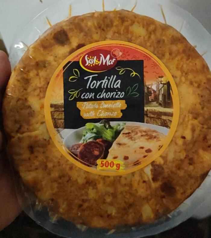 Fotografie - Tortilla con chorizo Sol&Mar