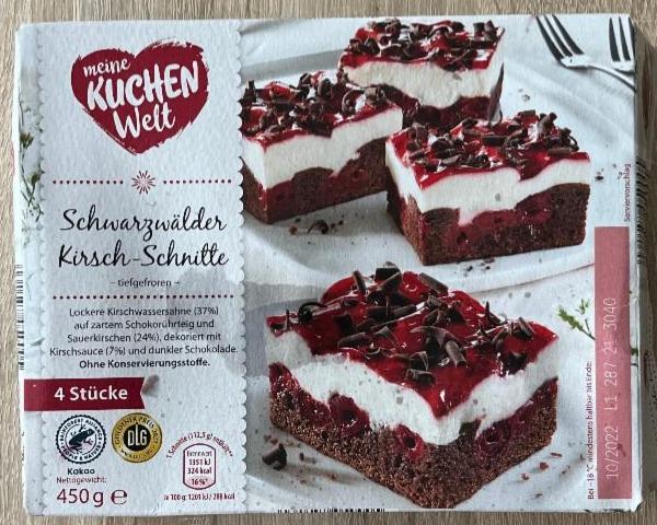 Fotografie - Schwarzwälder Kirsch-Schnitte Meine Kuchen Welt