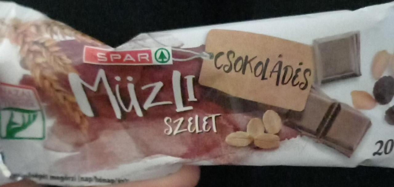 Fotografie - Csokoládés müzli szelet Spar