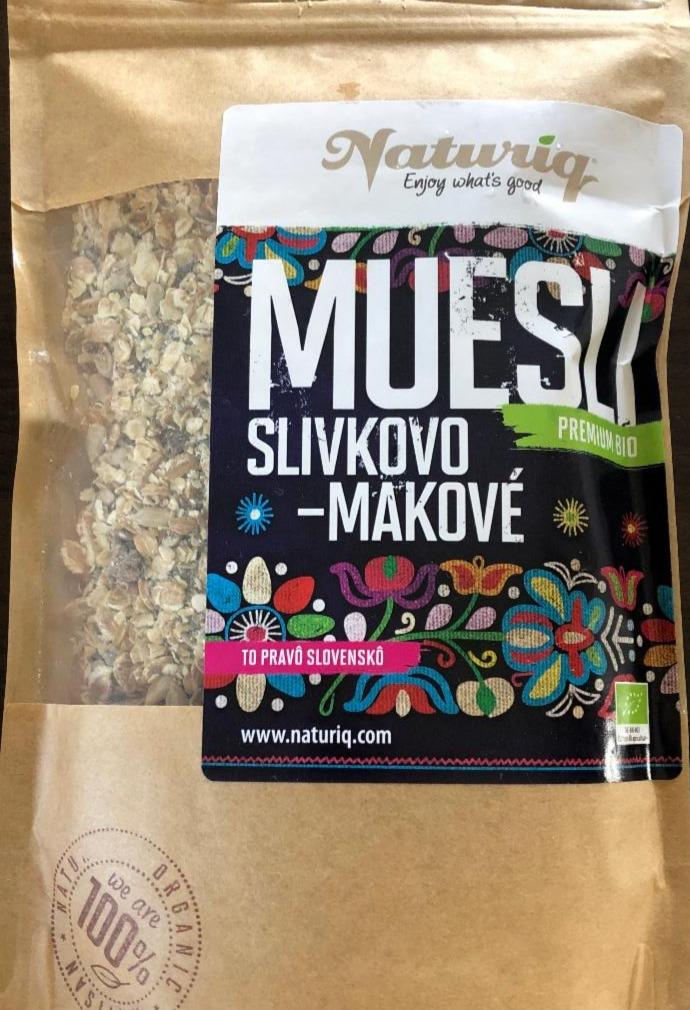 Fotografie - Naturiq Muesli švestkovo - makové