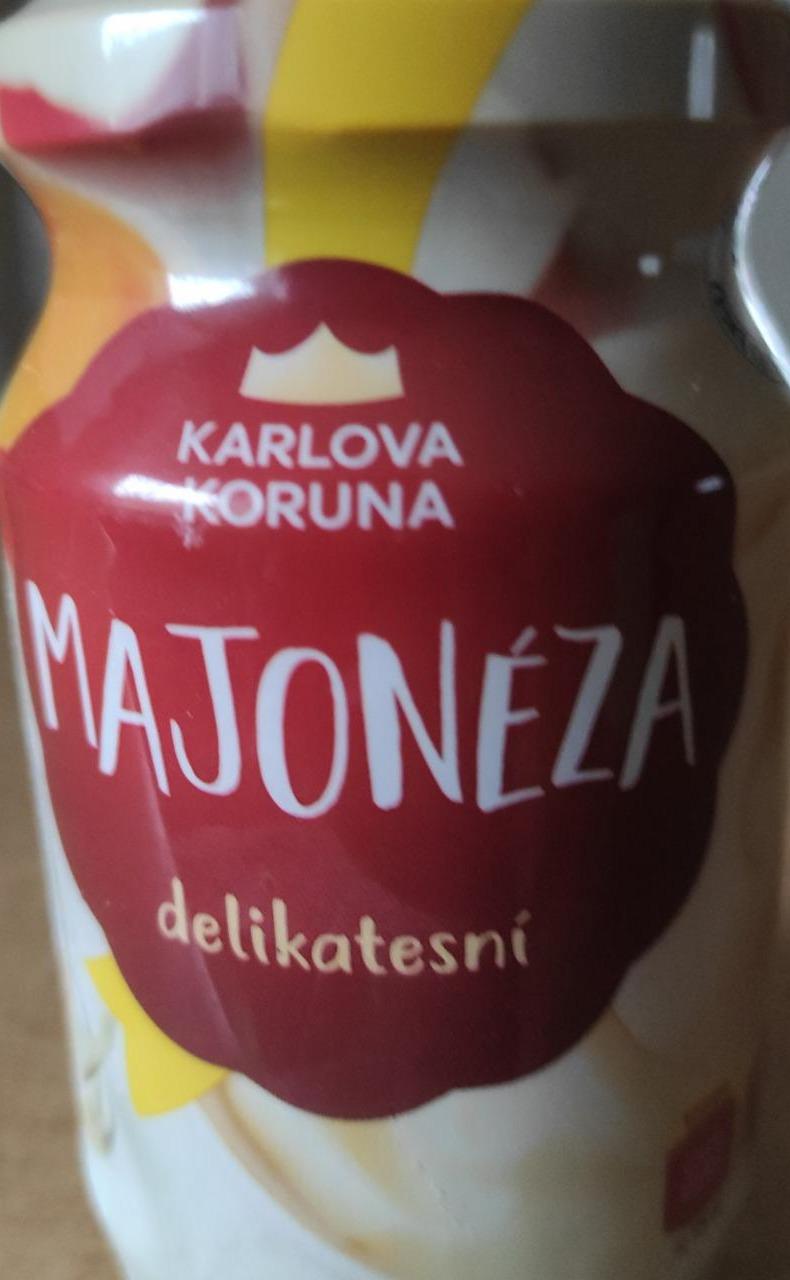 Fotografie - Majonéza delikatesní Karlova Koruna