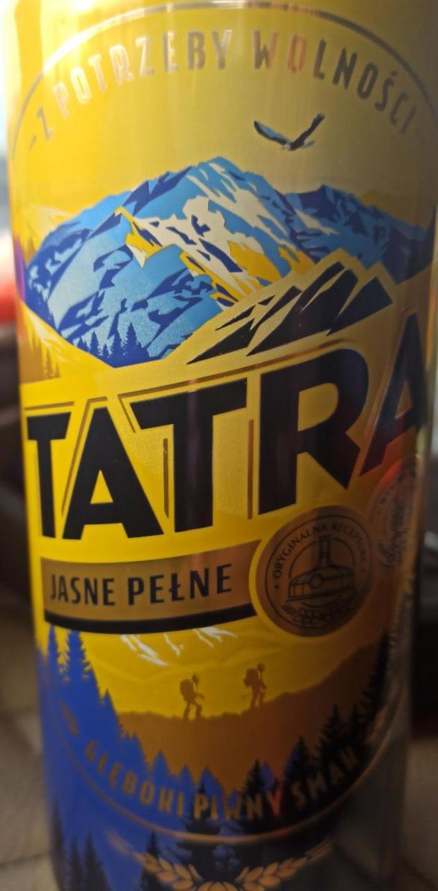 Fotografie - TATRA pivo jasne pełne