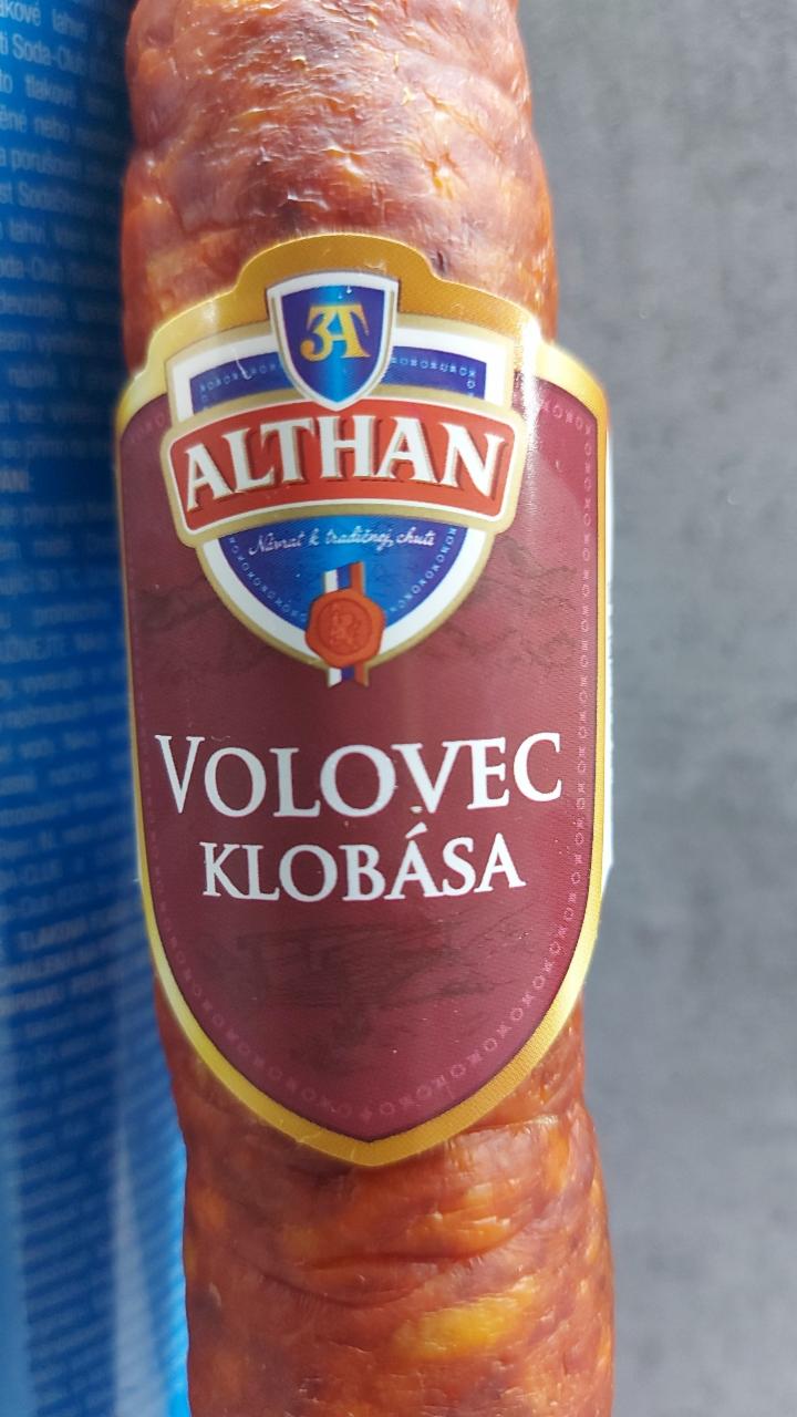 Fotografie - Volovec klobása Althan