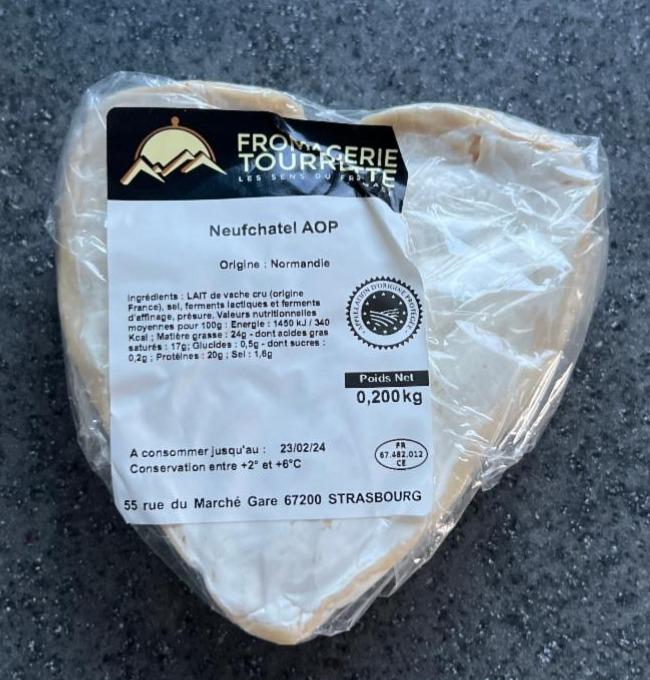 Fotografie - Neufchatel AOP Fromagerie Tourrette