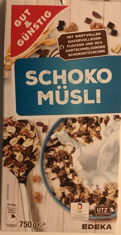 Fotografie - Schoko müsli Gut und Günstig