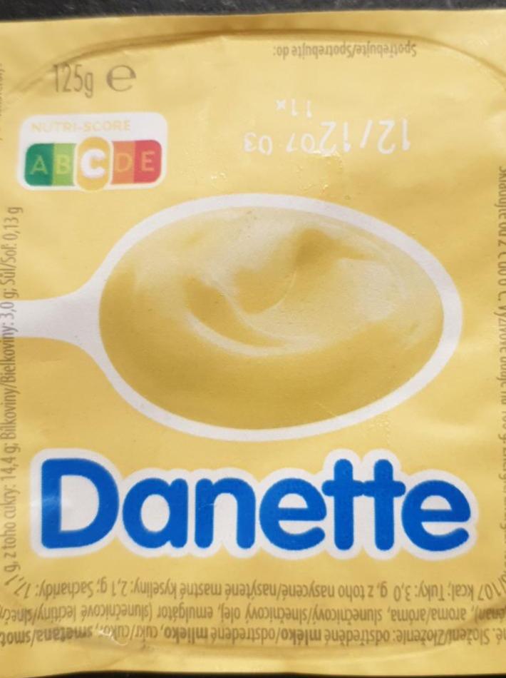 Fotografie - Danette Vanilla Pudding