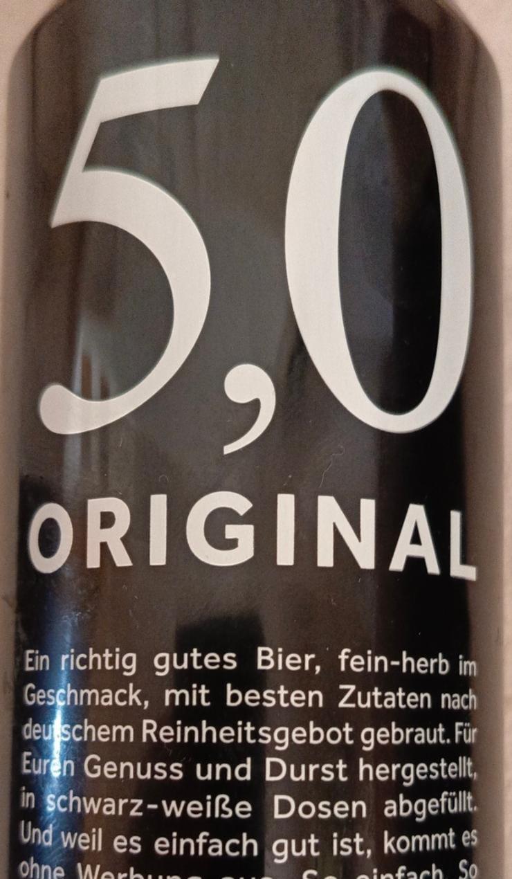 Fotografie - 5,0 % vol Original Pivo 12°